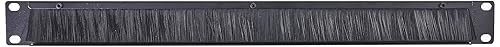 APC Rackmount Horizontal Cable Organizer, AR8429, 1U with Brush Strip