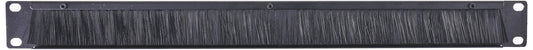 APC Rackmount Horizontal Cable Organizer, AR8429, 1U with Brush Strip