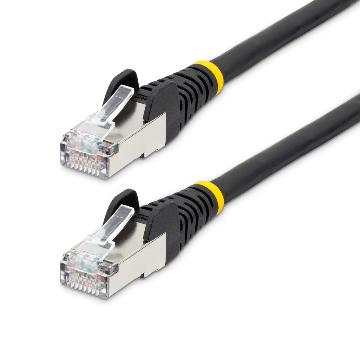 StarTech 30ft Cat6a Snagless Ethernet Cable, S/FTP, 100W PoE, LSZH, Black