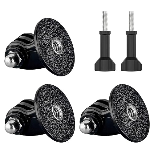 Sametop Tripod Mount Adapter Screw Mount Compatible with GoPro Hero 13, 12, 11, 10, 9, 8, 7, 6, 5, 4, Session, 3+, 3, 2, 1, Hero (2018), Fusion, Max
