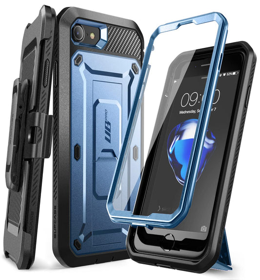 SUPCASE for iPhone SE 3rd Generation / iPhone SE 2nd Generation / iPhone 7/ iPhone 8 Case (Unicorn Beetle Pro), with Screen Protector & Stand