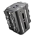 KOERTACOO Dual-Sided NP-F Battery (8700mAh), with DC 7.4V and Type-C Ports, LED Display, Replacement for Sony NP-F550/770/970 Battery, Suitable