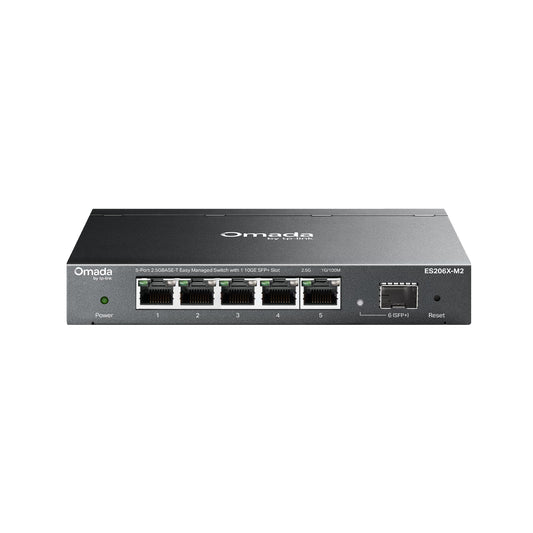 Omada ES206X-M2, 5 Port 2.5G Easy Managed Switch