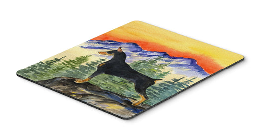 Caroline's Treasures SS8284MP "Doberman Mouse Pad, Hot Pad or Trivet" for Home Office Gaming Working Computers Laptop Mouse Mat,Washable Large