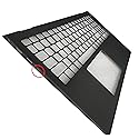 Laptop Shell Compatible for Dell Inspiron 15 3510 3511 3515 3520 3525 09CJN3 054WVM 03JRFX Black (Palmrest Upper Cover Case with Type-C Hole)