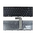 New US Black Keyboard Replacement for Dell Inspiron N4050 N4110 3520 XPS 15 L502X M5040 N5050 N5040 M521R 14 (N4050) 15 (N5040) 14R SE 7420