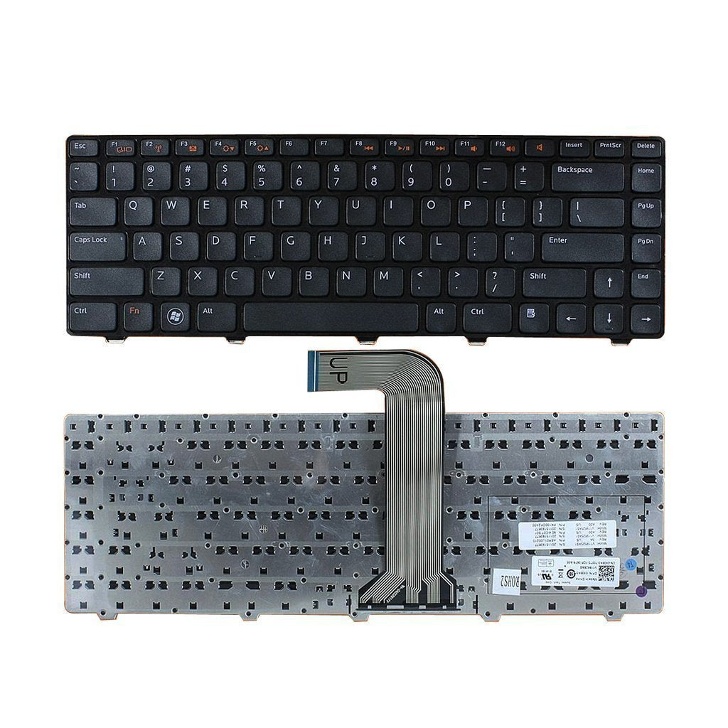 New US Black Keyboard Replacement for Dell Inspiron N4050 N4110 3520 XPS 15 L502X M5040 N5050 N5040 M521R 14 (N4050) 15 (N5040) 14R SE 7420