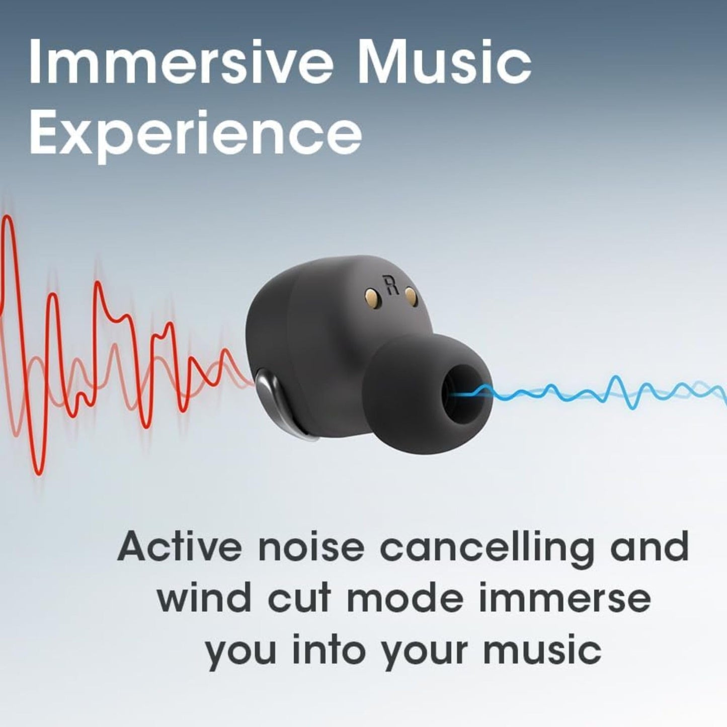 JVC True Wireless Compact Earbuds - Active Noise Cancelling, Up to 27 Hours Playback, Low Latency Mode - IPX4 Sweat/Rain Proof, Quick Charge Case, Mic