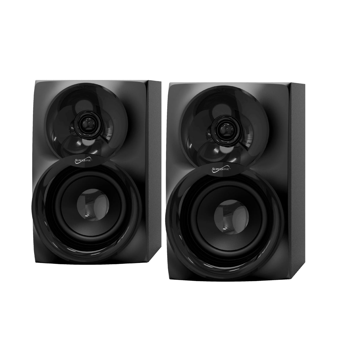 Supersonic SC-1136BT 2.1 CH Multimedia Bluetooth Speaker System 30W RMS with Deep Bass Subwoofer, Bluetooth 5.3, USB & AUX Input, FM Radio, Remote