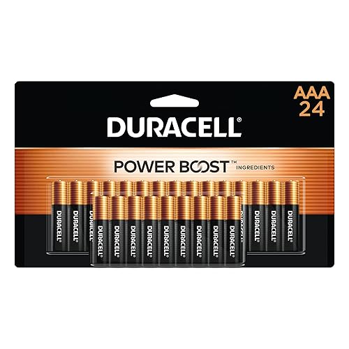Duracell Coppertop AAA Batteries with Power Boost Ingredients, 24 Count Pack Triple A Battery with Long-Lasting Power, Alkaline AAA Battery…