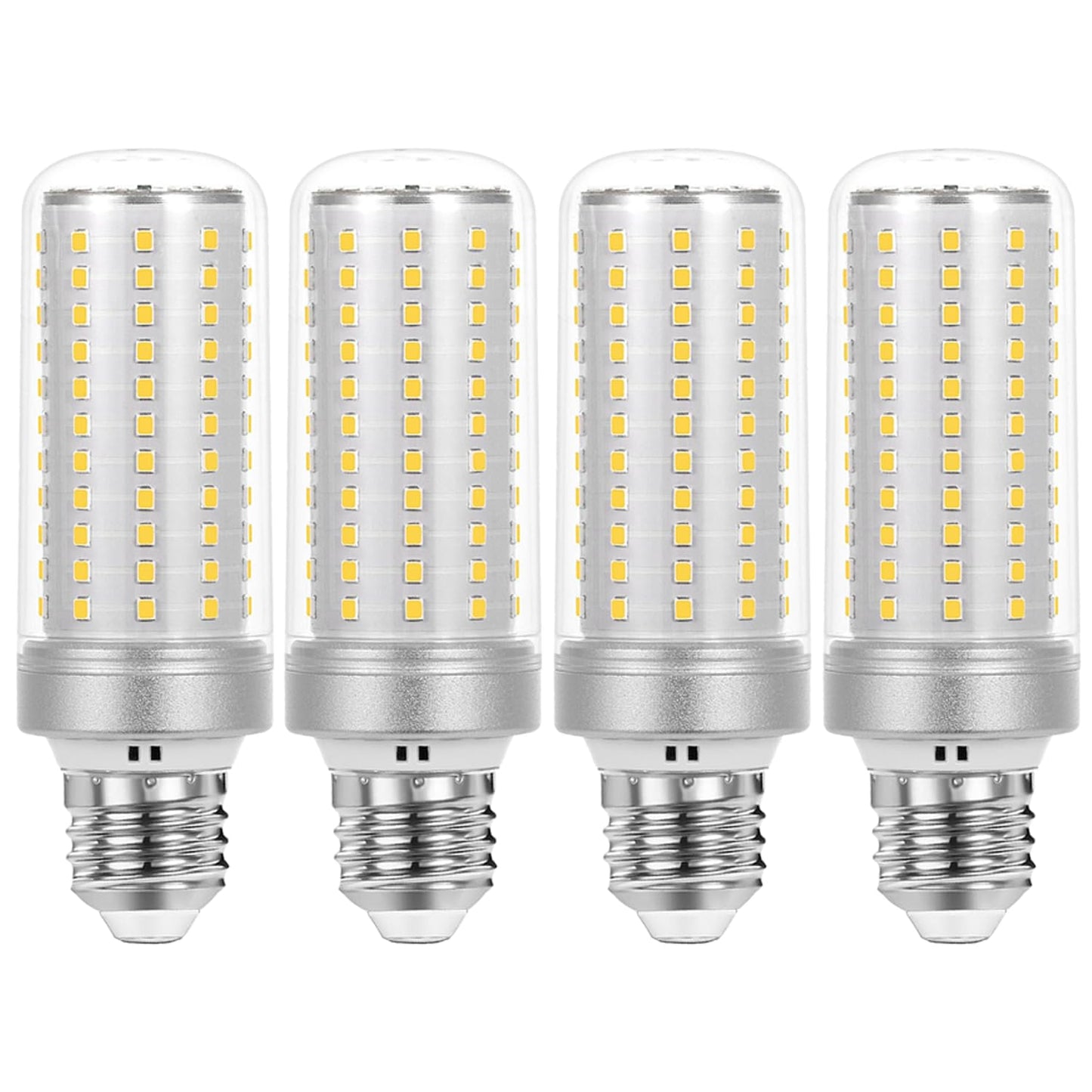 HJFF 4pcs LED Light Bulb 5000LM 350w Equivalent Super Bright 6000K Cool Daylight White 40W LEDs Bulb E26/E27 Medium Base for Outdoor Indoor Home
