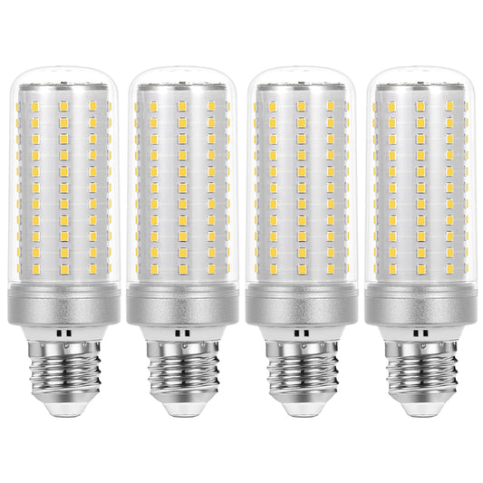 HJFF 4pcs LED Light Bulb 5000LM 350w Equivalent Super Bright 6000K Cool Daylight White 40W LEDs Bulb E26/E27 Medium Base for Outdoor Indoor Home