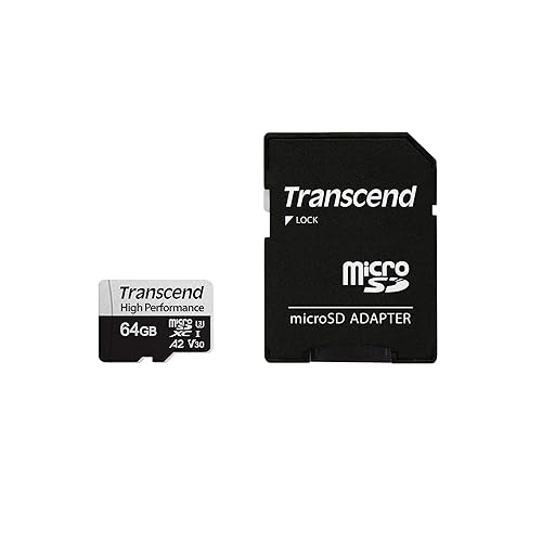 Transcend TS64GUSD330S 64GB UHS-I U3 Micro SD Memory Card