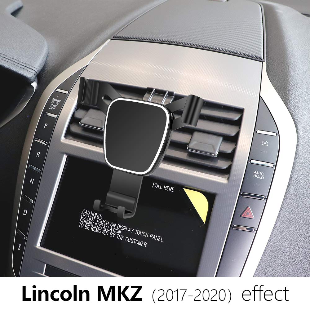 musttrue Car Phone Holder for 2017-2020 Lincoln MKZ Auto Accessories Navigation Bracket Interior Decoration Mobile Cell Phone Mount