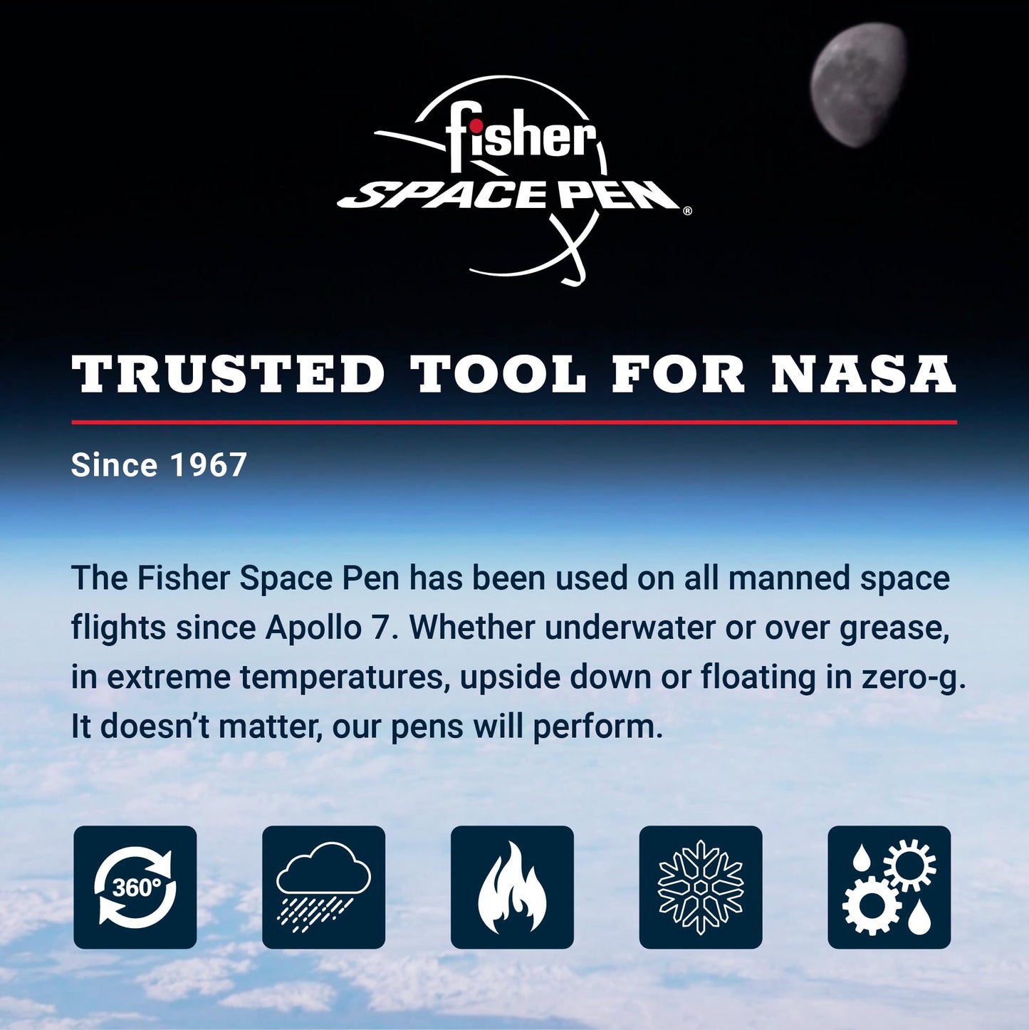 Fisher Space Pen Medium Point Pressurized Cartridge Refill, 2 Pack