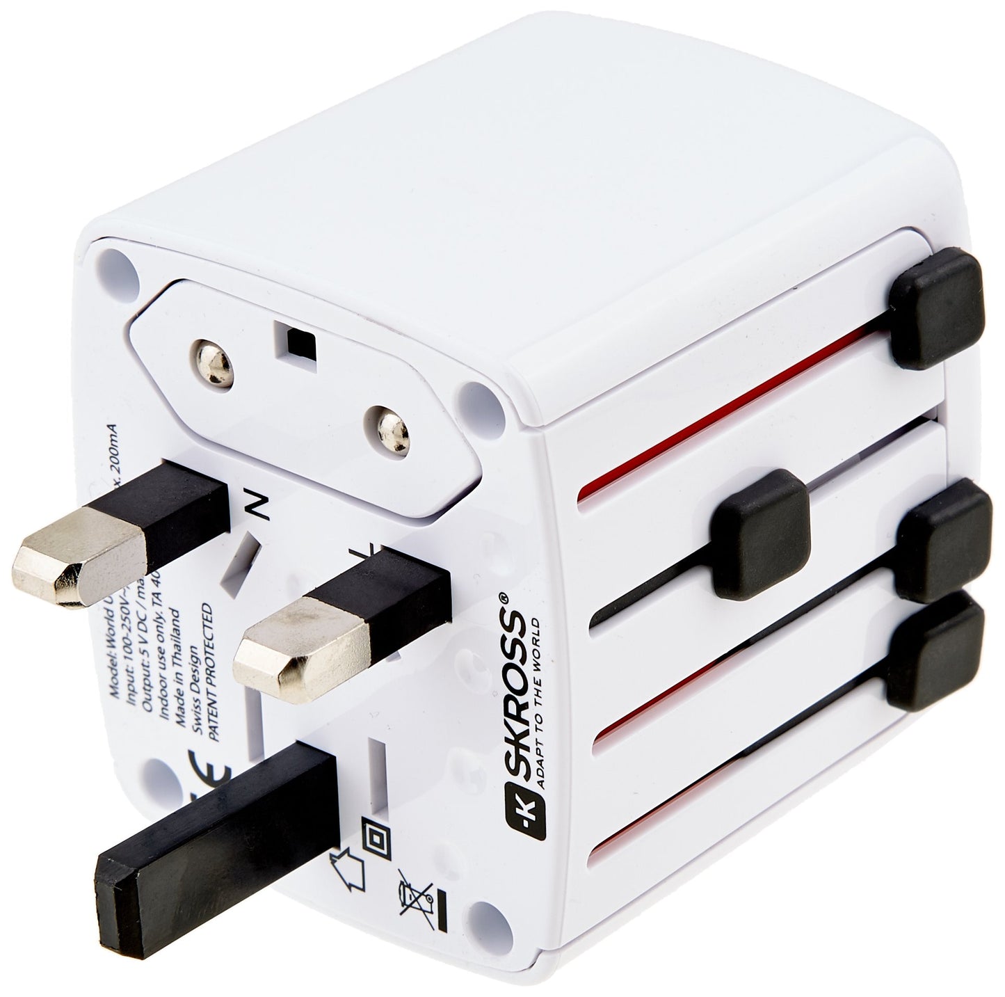 Skross Travel USB charger blister white [SKR1302300]