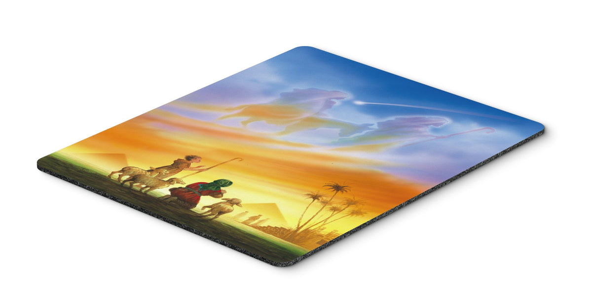 Caroline's Treasures APH0939MP Shepherds Being Guided Christmas Mouse Pad, Hot Pad or Trivet for Home Office Gaming Working Computers Laptop Mouse