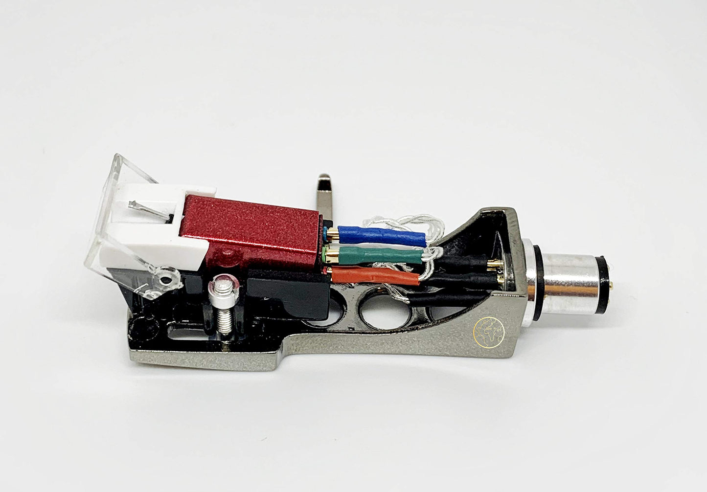 Cartridge and Stylus, needle and titanium Headshell with mounting bolts for Stanton T120, T60, T80, T90, T62, T92, ST150, T92 usb, ST100, STR8100
