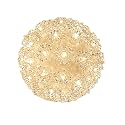 Novelty Lights 6in 50 Light Twinkling Starlight Sphere, Clear, Ornament Ball Light, 5ft Hanging Cord with S Hook, 12ft Power Cord with Stackable Plug