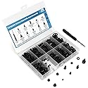 400PCS Computer Screws Assortment Kit with Screwdriver Motherboard Standoffs Screws for Universal Motherboard, HDD, SSD, Hard Drive,Fan, Power Supply