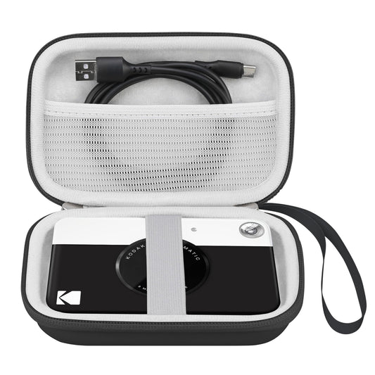 Elonbo Carrying Case for KODAK Printomatic Full-Color Instant Print Digital Camera, Portable Mini Photo Printer Hard Travel Bag, Picture Printer