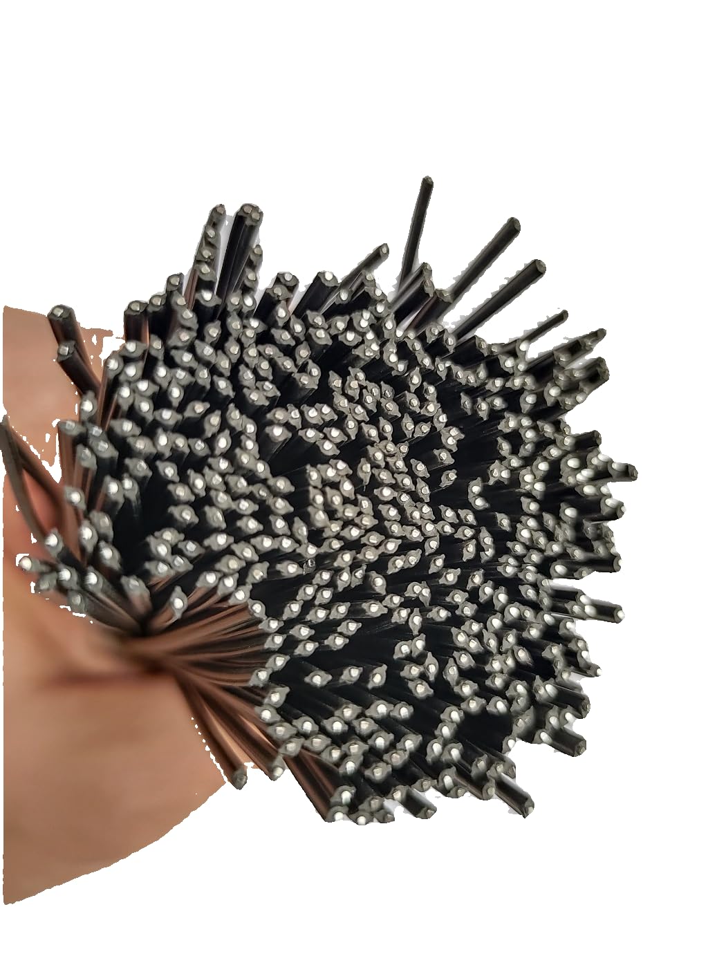 Bi-Sonic Lee 300 pcs 12 inch Black Twist Ties/Cable Ties for cable management (Black, 12 inch)