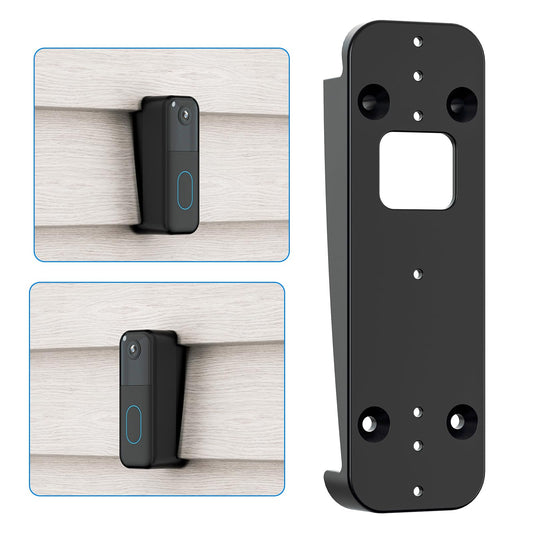 Blink Doorbell Vinyl Siding Mount,Compatible with All-New Blink Video Doorbell Camera (2nd Gen),Adjustable Doorbell Corner Wedge Kits (Only Apply