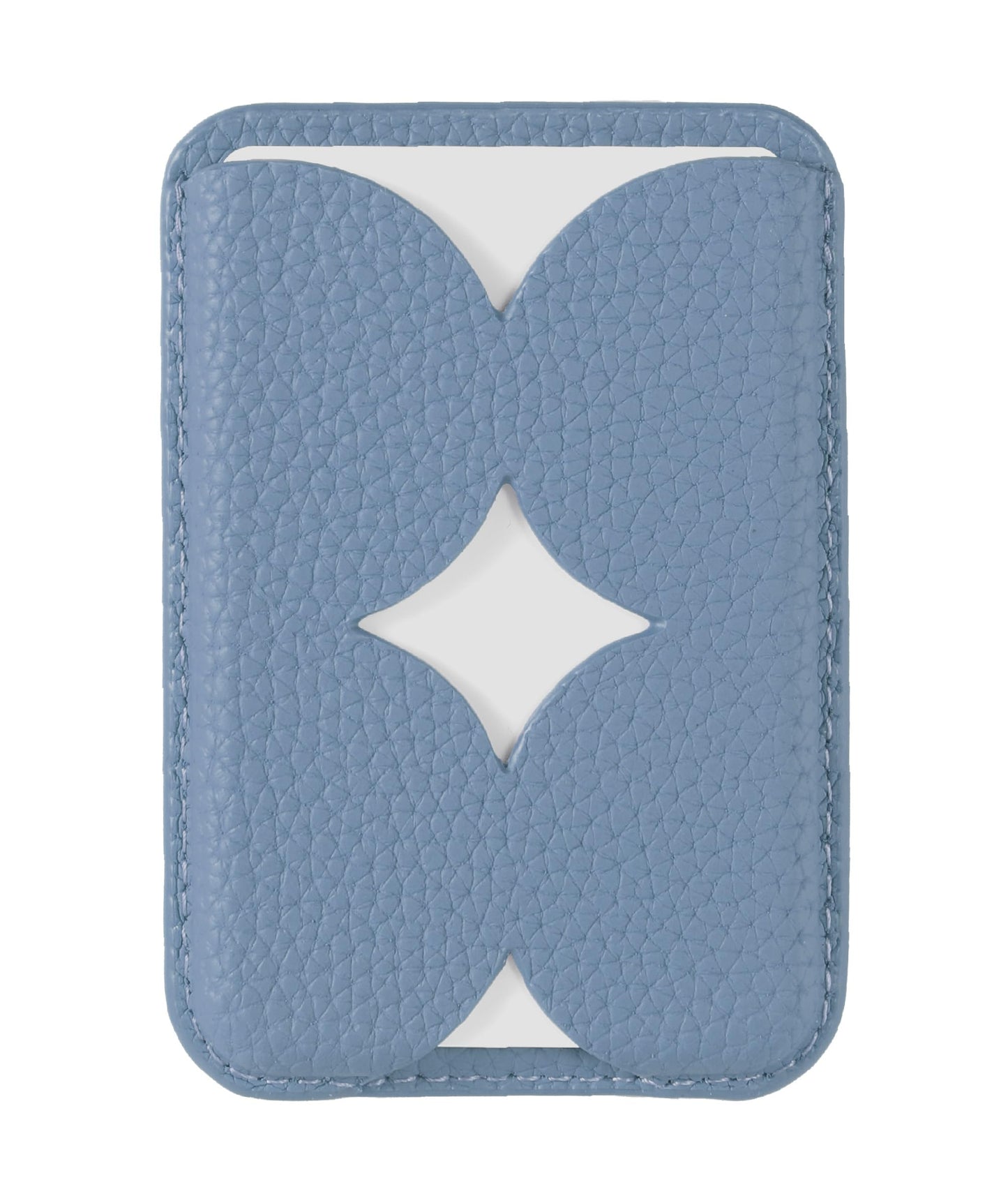 Luner - Leather Magnetic Card Wallet Compatible with Magsafe - for iPhone 17, 16, 15, 14, 13, 12 series - Holds 2 cards - Made of Vegan Leather