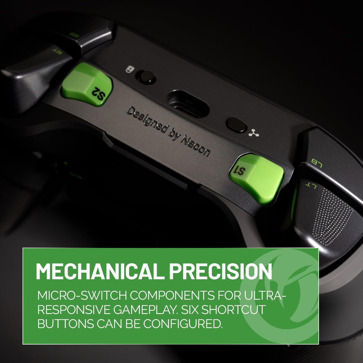 NACON Revolution X Unlimited Advanced Precision Controller Officially Licensed for Xbox Series X | S, Xbox One, Windows 10/11 PC & Android - Wired