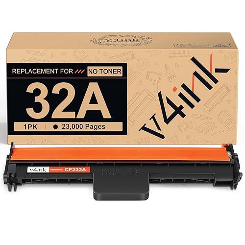 v4ink Compatible 32A Drum Replacement for HP 32A CF232A Drum for HP M203d M203dn M203dw MFP M227fdn M227fdw M227sdn M118dw MFP M148dw M148fdw M149fdw