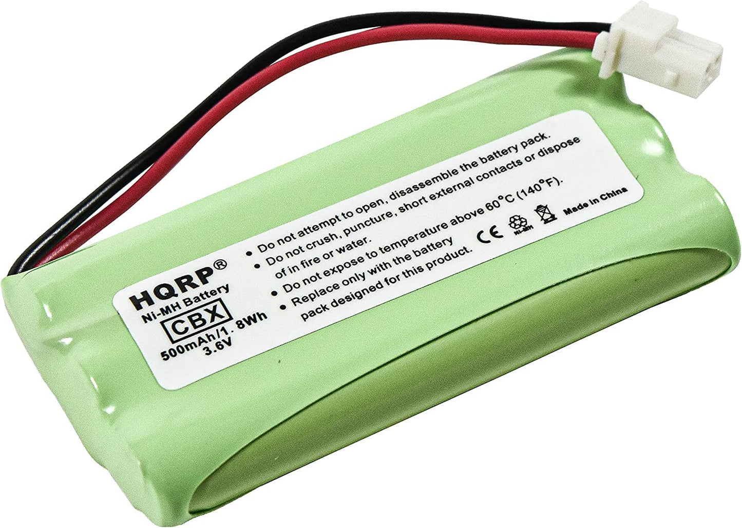 HQRP Phone Battery 2-Pack Compatible with VTech BT5632 BT-5632 BT5872 BT-5872 89-1333-01-00 LS5145 5145 LS5105 5105 LS5146 5146 Cordless Telephone