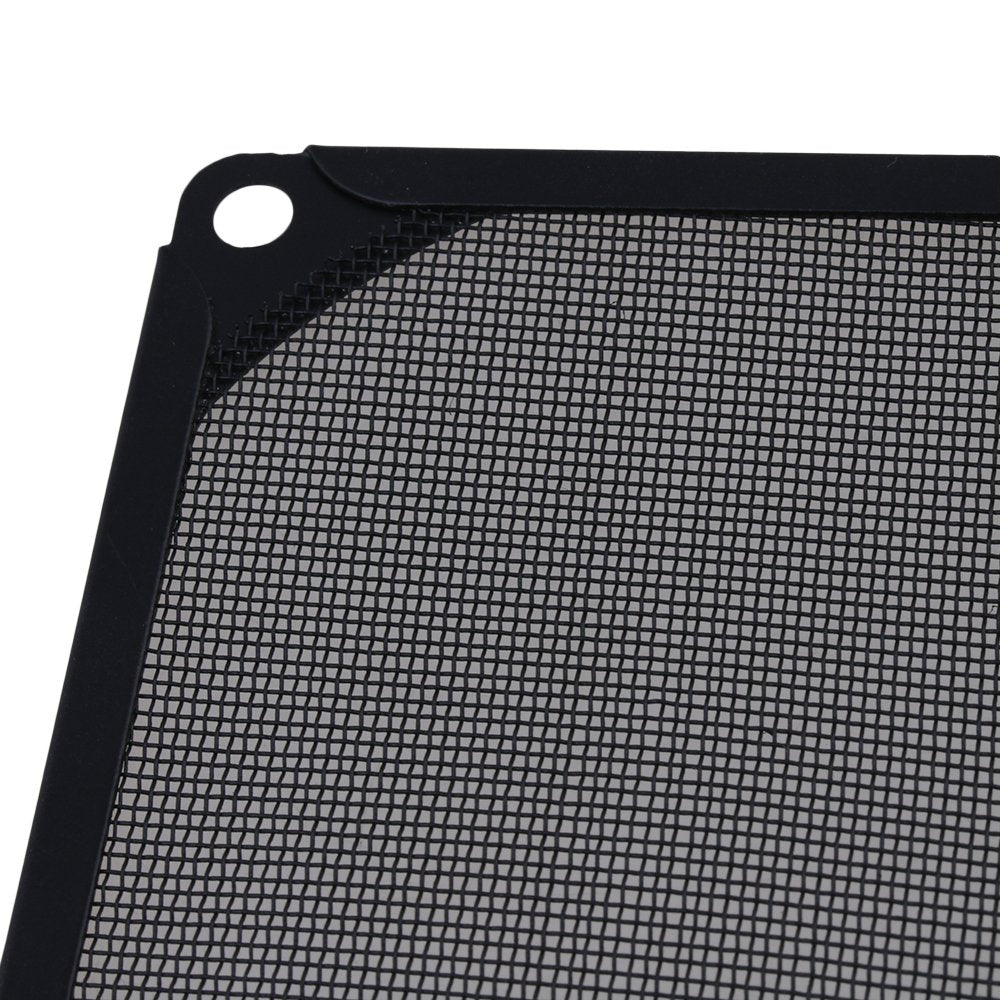 BQLZR Black 80 X 80mm PC Computer Chassis Fan Filter Mesh Metal Strainer