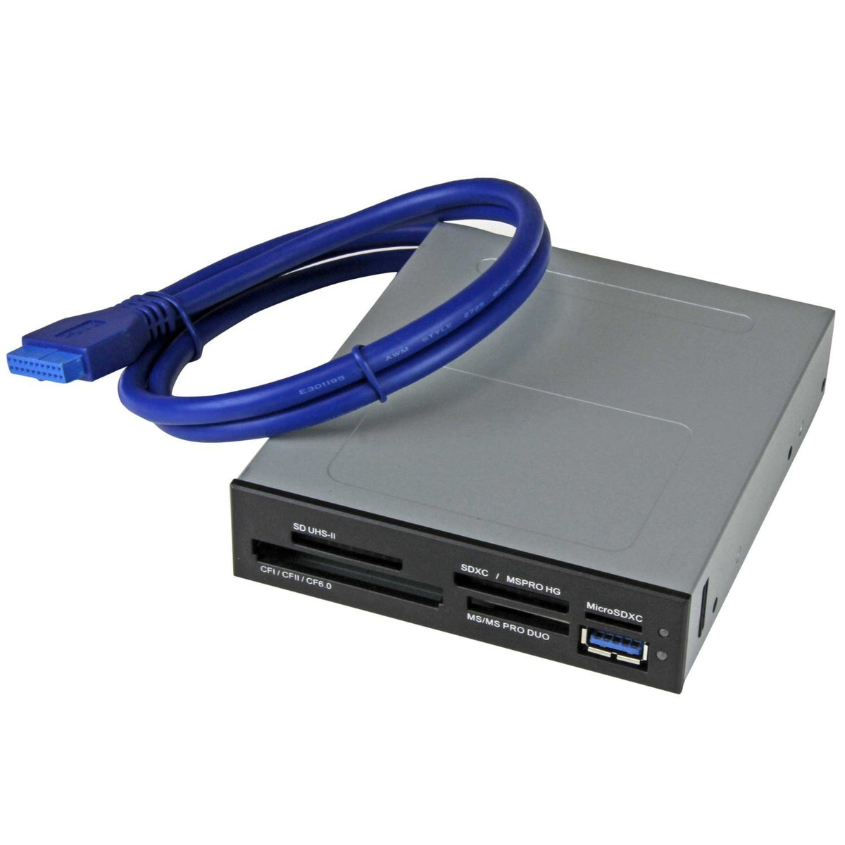 StarTech Internal Card Reader USB 3.0 UHS-II 3.5in Bay, TAA (35FCREADBU3)