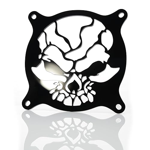 120mm Fractured Skull Computer Fan Grill