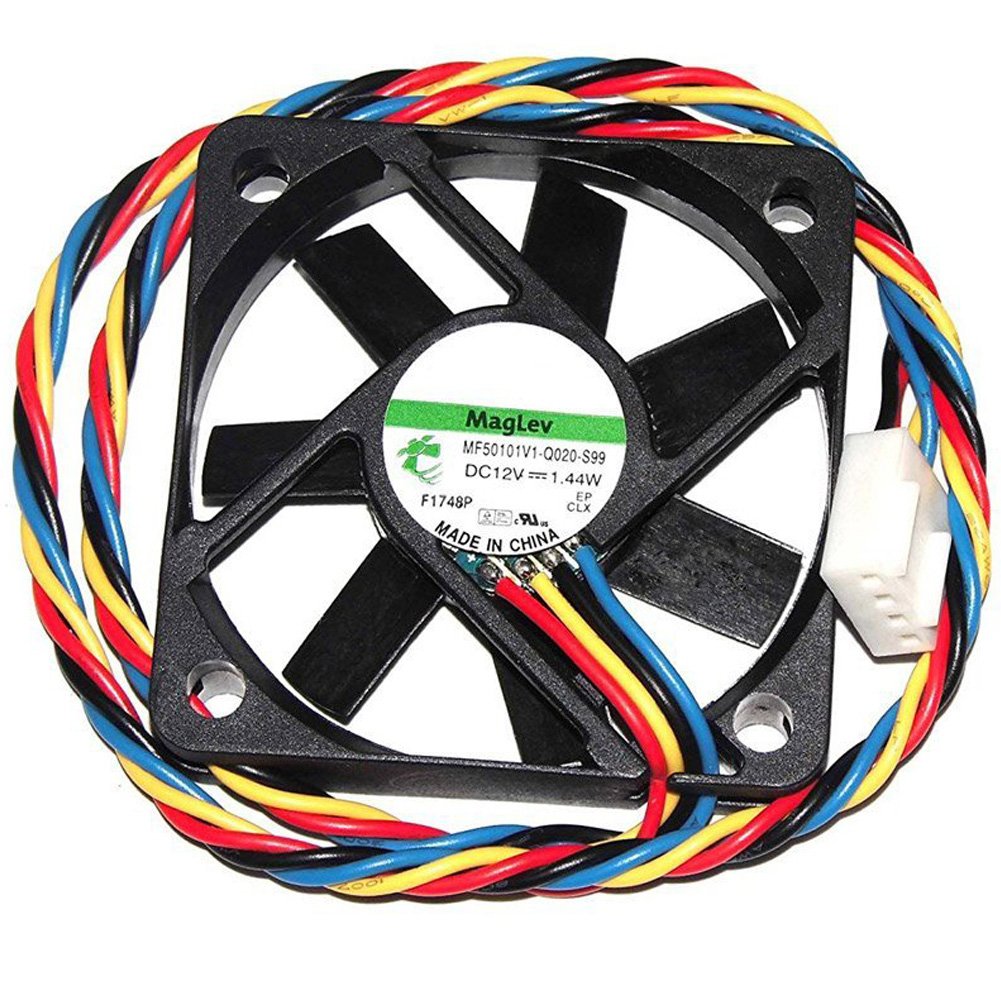 5CM MF50101V1-Q020-S99 5010 12V 1.44W 4WIRE 50mm 4Pin Server Inverter Cooling Fan