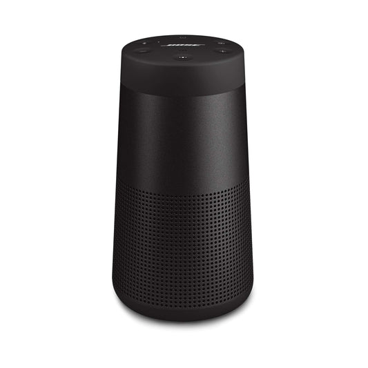 Bose SoundLink Revolve (Series II) Portable Bluetooth Speaker - Wireless Water-Resistant Speaker with 360° Sound, Black (Renewed)