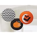 Modern Halloween Printed Lanterns