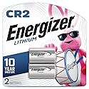 Energizer CR2 Lithium Batteries (2 Pack), 3V Photo Batteries