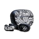 Carbon Fiber Skin Compatible with Bose Ultra Open Earbuds - Angry Koi - Premium 3M Vinyl Protective Wrap Decal Cover - Easy to Apply | Crafted…