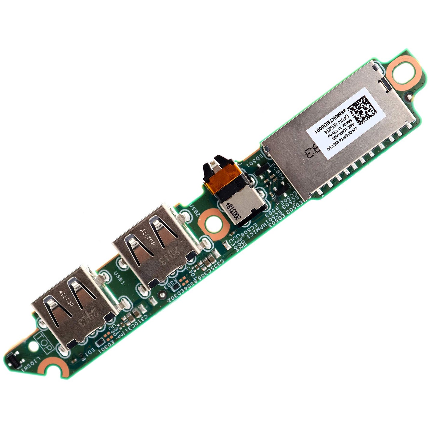 Deal4GO USB Port SD Card Reader Audio I/O Board FGRT4 0FGRT4 Replacement for Dell G3 3500 G5 5500 G5 SE 5505 Gaming Laptop