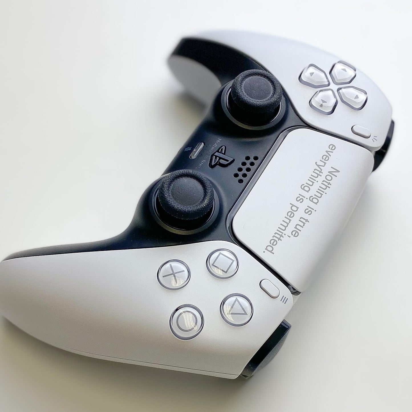 Sony Personalized PlayStation 5 DualSense Wireless Controller - Custom Engraved Colors & Designs - White - Make your controller unique with a