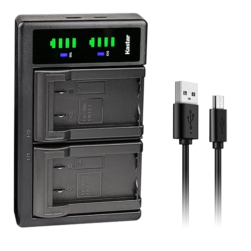 Kastar EN-EL1 / NP-800 LTD2 USB Battery Charger Replacement for Nikon Coolpix 880, Coolpix 995, Coolpix E880, Konica Minota DG-5W, Digital Dimage A200