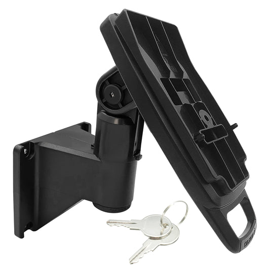 ENS Tailwind Pax S300 7" Key Locking Wall Mount Terminal Stand, Black