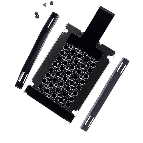 Deal4GO 7mm SATA Hard Drive Caddy HDD Bracket w/ Rubber Rails 04W1716 Replacement for Lenovo ThinkPad X230 X220 X220i X220T X230i X230T T430 T420