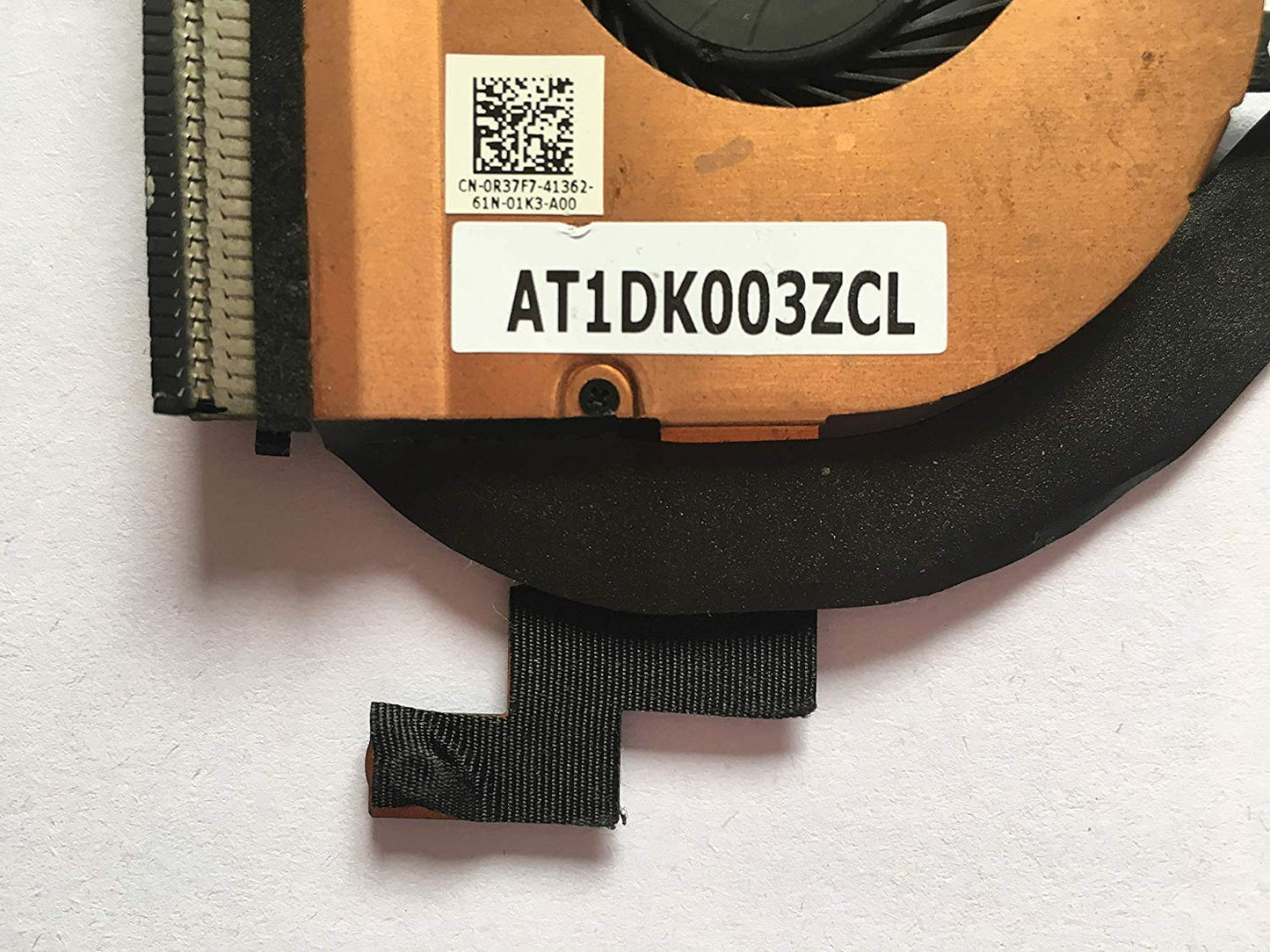 Z-one Fan Heatsink Replacement for Dell Latitude E7270 Series CPU Cooling Fan Heatsink DP/N R37F7 0R37F7 4-Wires