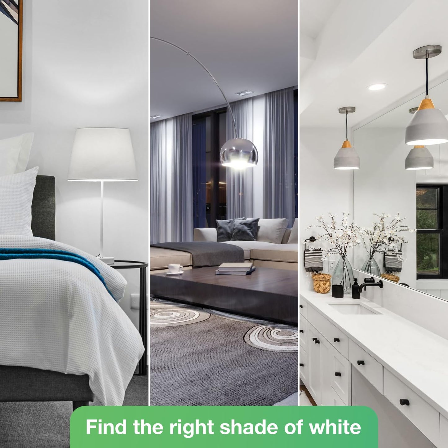 DEGNJU A19 LED Light Bulbs, 100 Watt Equivalent LED Bulbs, Daylight 5000K, 1500 Lumens, E26 Standard Base, Non-Dimmable, 13W Bright White LED Bulbs