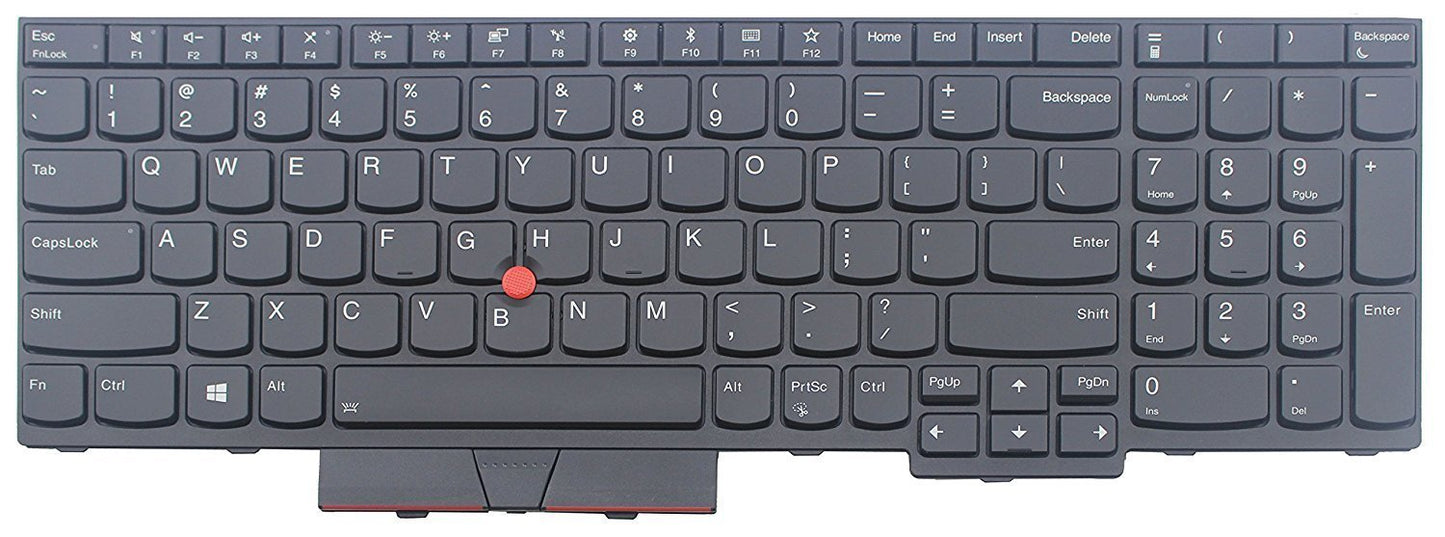 Original New for Lenovo IBM ThinkPad T580 20L9 20LA US Black Keyboard