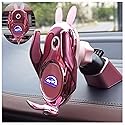 Peanutech Wireless Car Charger Mount, Auto-Clamping,15W Dashboard Vent, Pink Cute Car Phone Holder Women for iPhone Samsung Andriod Phone