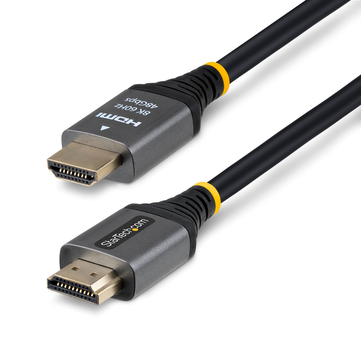 StarTech 3ft Ultra High Speed HDMI Cable, 8K 60Hz, HDR10+, 48Gbps