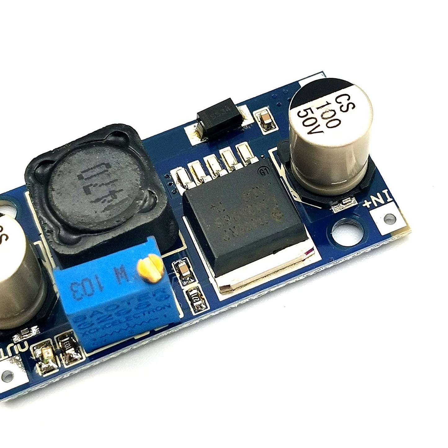 FainWan 5pcs LM2596S-ADJ Power Module DC-DC Buck Regulator 3A Adjustable 5V/12V/24V